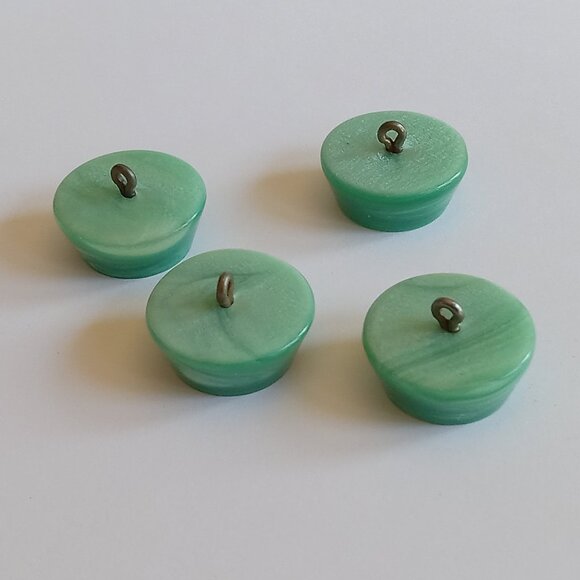 4 Vintage Rare Retro Sewing Buttons - Picture 2 of 14